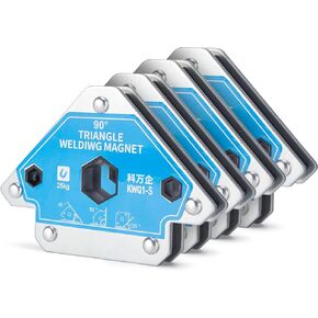 55 LB Welding Magnets Clamp Sets-4 Pieces of Magnetic Welding Holder 55 LBS Holding Power Welder Tools and Accessories in Kuwait