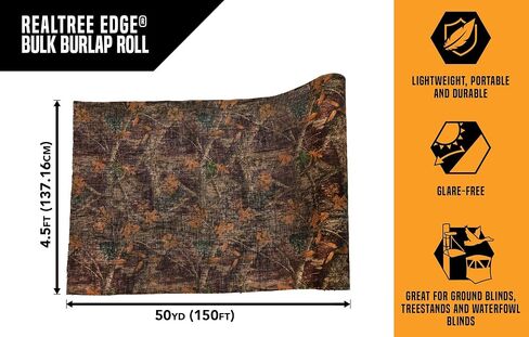 Vanish Hunting Blind Bulk Burlap Roll for Blinds in Saudi Arabia