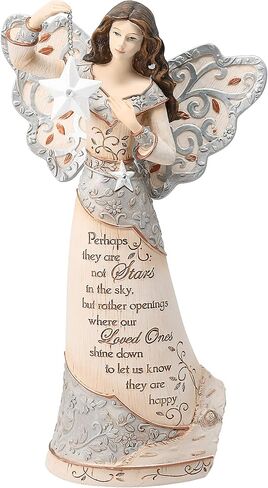 Pavilion Gift Company Stars Angel Figurine, 9 in in Saudi Arabia