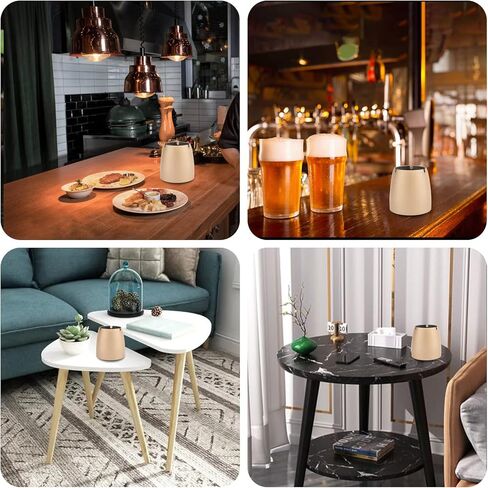 Windproof Ashtray for Outdoor Indoor, Ash Tray for Patio Beautiful Tabletop Smoke Stainless Steel Ashtray for Outside Home Office(Gold), Large… in Kuwait