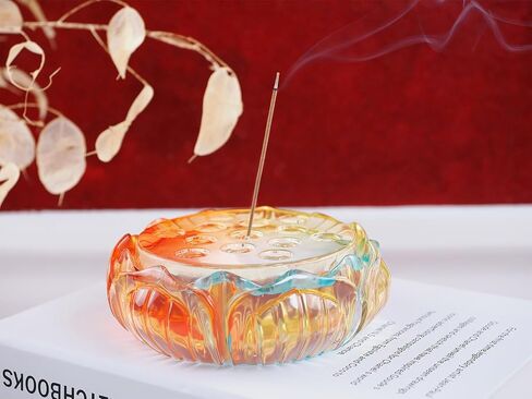 Incense Holder Resin Molds Silicone, YACYEUIS Lotus Shape Incense Burner Silicone Mold for Epoxy Resin, 3D Flower Epoxy Resin Molds for DIY Resin Craft, Ashes Catcher, Incense Stand in Saudi Arabia