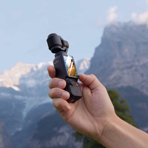 Suoman 2+2 Pack لواقي شاشة DJI Osmo Pocket 3، [مناسب تمامًا] 2.5D 9H صلابة رفيعة للغاية مقاومة للخدش زجاج مقوى عالي الدقة لـ DJI Osmo Pocket 3 in Saudi Arabia