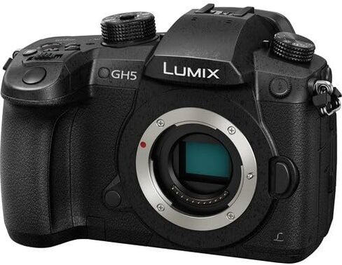 Panasonic Lumix DC-GH5 Mirrorless Micro Four Thirds Digital Camera 13PC Accessory Bundle – Includes 64GB SD Memory Card + More - International Version (No Warranty) in Kuwait
