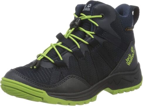 حذاء Jack Wolfskin للجنسين للأطفال Thunderbold Texapore Mid للمشي لمسافات طويلة in Saudi Arabia