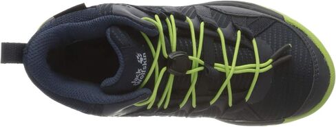 حذاء Jack Wolfskin للجنسين للأطفال Thunderbold Texapore Mid للمشي لمسافات طويلة in Saudi Arabia