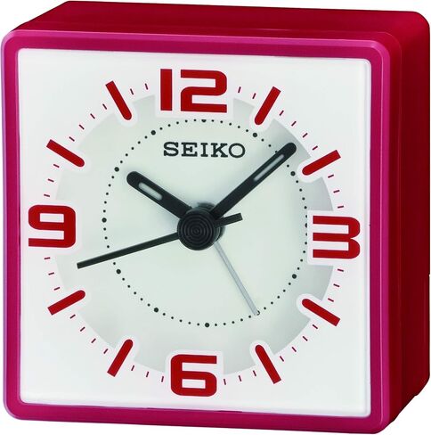 Seiko Sei Bedroom Alarm Clock, Blue in Saudi Arabia