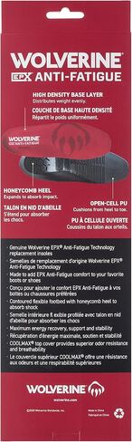 Wolverine Unisex-Adult Epx High-Profile Replacement Insole in Saudi Arabia