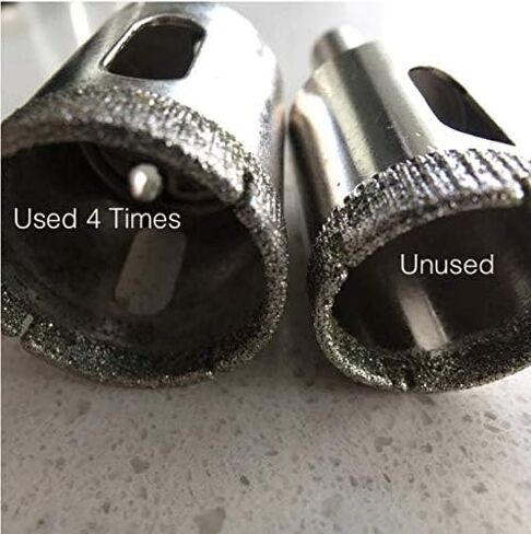 1 inch Diamond Drill Bit Hole Saw Set 5 Pieces Ceramic Porcelain Tiles Granite Quartz 5 Pack in Saudi Arabia