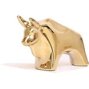 FANTESTICRYAN Small Animal Statues Home Decor Modern Style Gold Decorative Ornaments for Living Room, Bedroom, Office Desktop, Cabinets in Kuwait