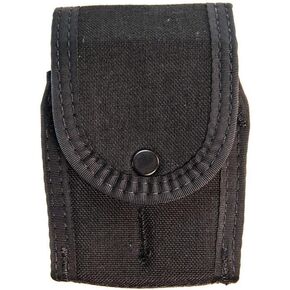 High Speed Gear / HSG - HSGI: Duty DBL Handcuff TACO Covered Univ Mount - functions the same as double handcuff with hidden shock cord - Black in Kuwait