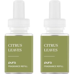 Pura Malodor Refill - Smart Home Air Diffuser Fragrance Refill - Up to 120-Hours of Premium Fragrance per Refill - Clean Diffuser Fragrance - Air Deodorizer & Odor Eliminator - 2 Pack, Chamomile Mint in Kuwait