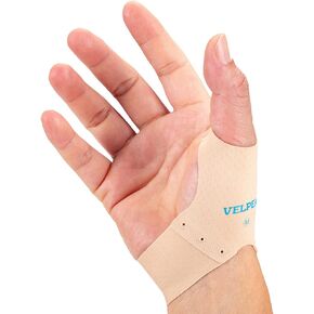 Velpeau Elastic Thumb Support Brace Layer (2 PCS) - Soft Thumb Compression Sleeve Protector for Relieving Pain, Arthritis, Joint Pain, Tendonitis, Sprains, Sports (Medium) in Kuwait