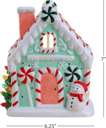 السيد عيد الميلاد الحنين ثلج البيت الزنجبيل النعناع، ​​الأخضر in Kuwait