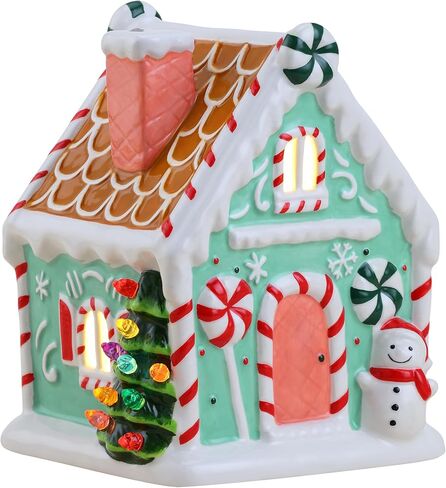 السيد عيد الميلاد الحنين ثلج البيت الزنجبيل النعناع، ​​الأخضر in Kuwait