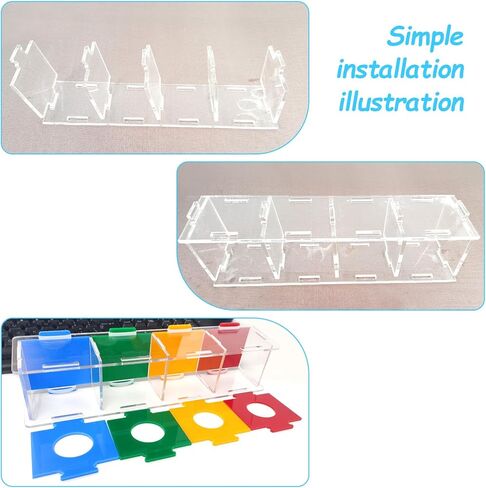 hautllaif Bird Training Toys, Training Intelligence Development, Colour Separation Coin Box, Desktop Interactive Toys, Parrot Intelligence Toys for Small and Medium-Sized Birds in Kuwait