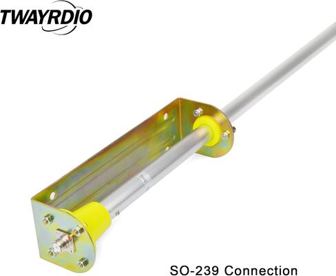 TWAYRDIO CB Base Station Antenna, Heavy Duty 20Feet 100W 27MHz Base Antenna for 10Meter 11Meter CB Radio Transceiver in Saudi Arabia