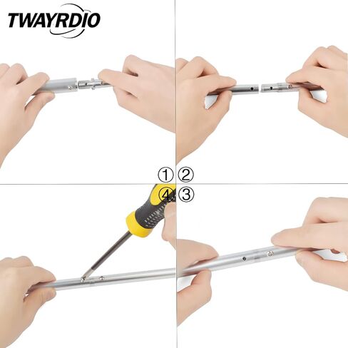 TWAYRDIO CB Base Station Antenna, Heavy Duty 20Feet 100W 27MHz Base Antenna for 10Meter 11Meter CB Radio Transceiver in Saudi Arabia
