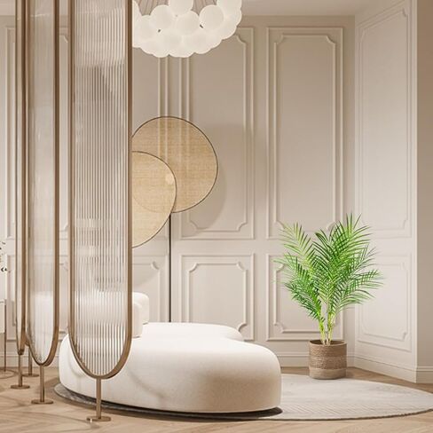 BESAMENATURE 30" Tall Little Artificial Paradise Palm Tree Plant, Fake Tropical Palm Tree for Home Office Decoration, 2 Pack in Kuwait