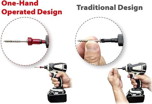 BIG RED BHT-5MTIB01R-1 Torin Magnetic Torsion Impact Bit Set, 1/4" Hex Shank Screwdriver Bits, 5-Piece in Saudi Arabia