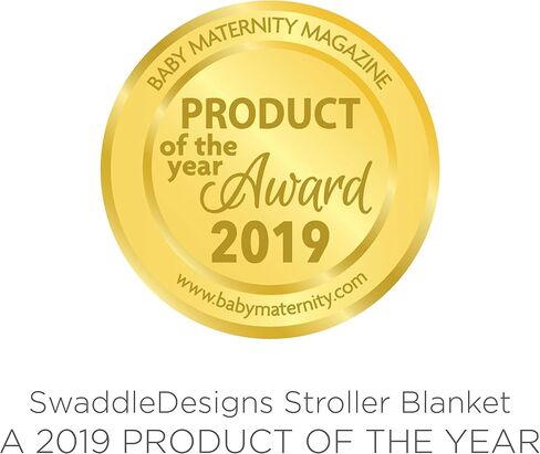 بطانية SwaddleDesigns لعربة الأطفال، بطانية مريحة من القطيفة للرضع/الأطفال الصغار، مقاس 30x40 بوصة، Forever Diamonds مع زخرفة من الساتان الأزرق، أزرق ملكي in Kuwait