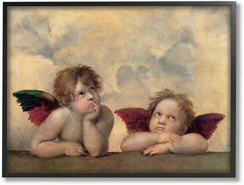 ستوبيل اندستريز لوحة زيتية كلاسيكية بتصميم Angels In Wonder من تصميم رافايلو سانزيو، 30 × 40، قماش in Kuwait