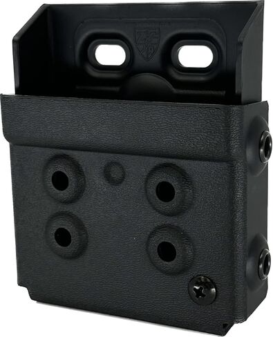 حافظة Zero9 Holsters Model 4046 ذات الأصفاد مع Molle Loks - ASP Sentry - أسود عادي in Kuwait