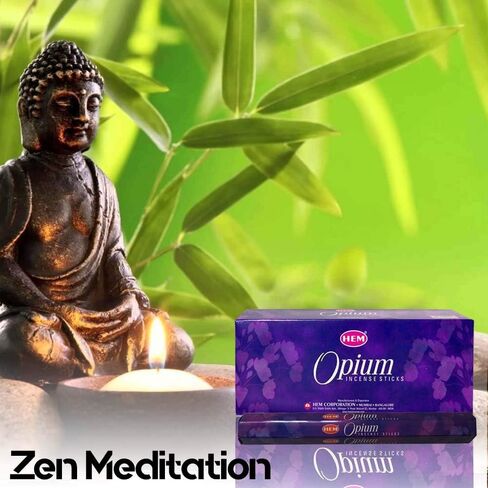 HEM Opium Incense, 3 Boxes - (360 Sticks Bulk per Order) in Saudi Arabia