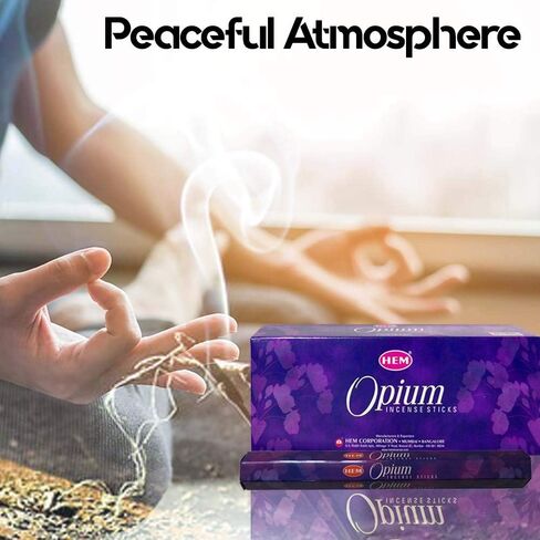 HEM Opium Incense, 3 Boxes - (360 Sticks Bulk per Order) in Saudi Arabia