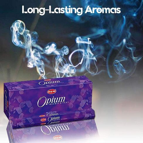 HEM Opium Incense, 3 Boxes - (360 Sticks Bulk per Order) in Saudi Arabia