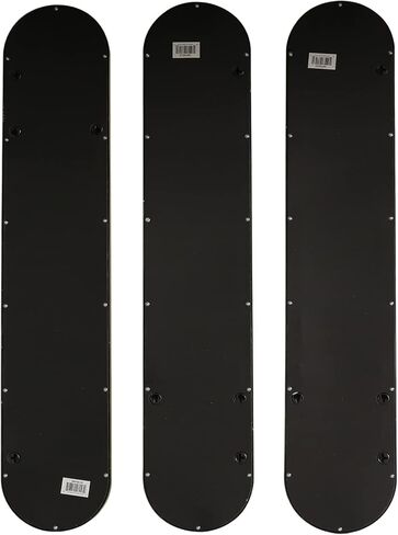 ميرورايز مجموعة مرايا ذهبية مزخرفة 40 انش × 8 انش من 3 قطع، مراة حائط ذهبية عصرية للمنزل والحمام وغرفة المعيشة in Kuwait