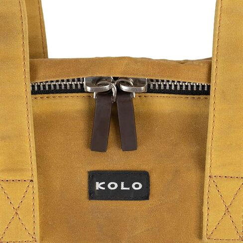 حقيبة Kolo Juno Daypack، قماش من القطن العضوي المقاوم للطقس، لون مغرة in Saudi Arabia