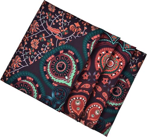 Lyacmy Bohemian Mandala Tapestry Hippie Tapestries Psychedelic Peacock Boho Tapestry Wall Hanging for Bedroom (36.02 x 48.03 inches) in Kuwait