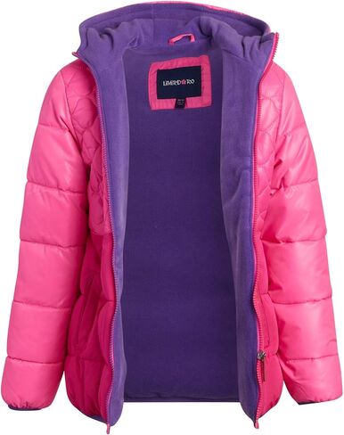 معطف شتوي محدود للغاية للفتيات - سترة باركا مبطنة بالصوف المنتفخة (4-16) in Kuwait