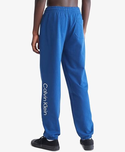 Calvin Klein Men's Logo French Terry Joggers in Kuwait