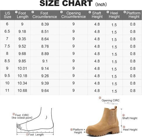 mysoft Women's Chelsea boots Low Heel Slip On Lug Sole Elastic Ankle Booties in Saudi Arabia
