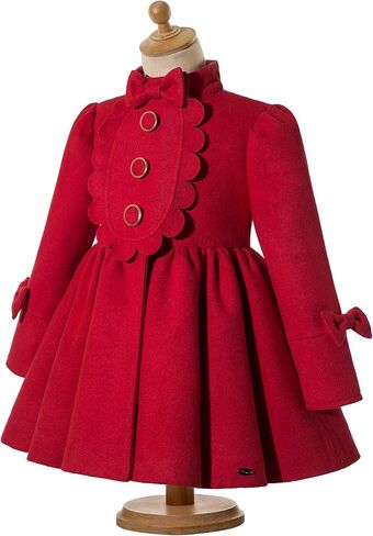 Pettigirl Little Girl Autumn Winter Navy Blue Fashion Jacket Coat Kids Vintage Warm Trench Outerwear Outfit in Saudi Arabia