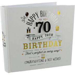 Widdop Bingham Signography 70Th Birthday Photo Album Gift Idea in Saudi Arabia