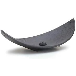 Bamboo Leaf Boat (Large) - Cast Iron Incense Holder Collection - NIPPON KODO, Japanese Quality Incense Since 1575 in Saudi Arabia