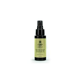 Hemp Daily Active Spray | Hemp Spray with Essential Oils | Vegan, Organic Ingredients | 2 Fluid Ounces (Original Spray, Single)