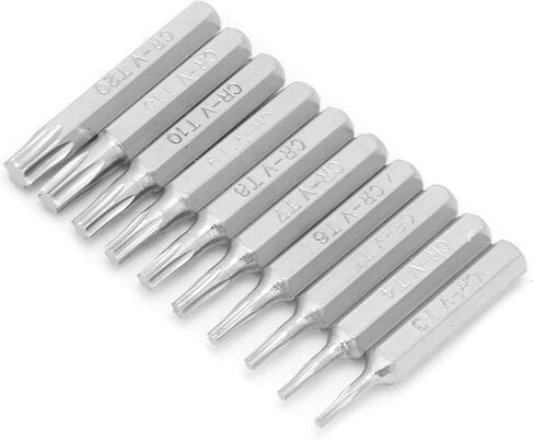 Jeanoko مايكرو بت 1.1 بوصة مفك براغي نجمية بت T3-T20 ستار مفك بت مجموعة 10 قطعة لإصلاح الهواتف المحمولة in Kuwait