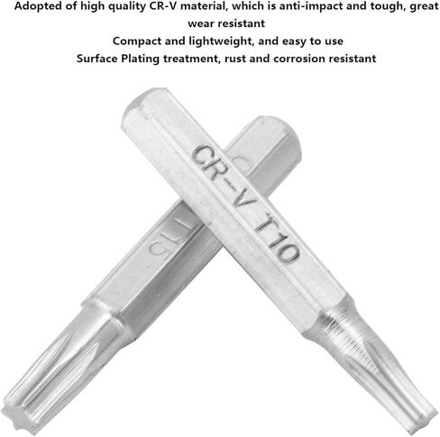 Jeanoko مايكرو بت 1.1 بوصة مفك براغي نجمية بت T3-T20 ستار مفك بت مجموعة 10 قطعة لإصلاح الهواتف المحمولة in Kuwait