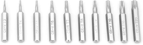 Jeanoko مايكرو بت 1.1 بوصة مفك براغي نجمية بت T3-T20 ستار مفك بت مجموعة 10 قطعة لإصلاح الهواتف المحمولة in Kuwait