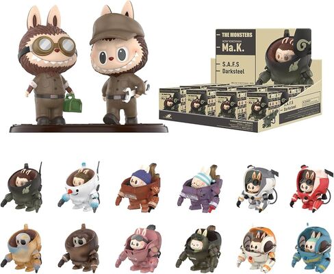 POP MART The Monsters x Kow Yokoyama Ma.K. Blind Box Figures, Random Design Box Toys for Modern Home Decor, Collectible Toy Set for Desk Accessories, 1PC in Kuwait