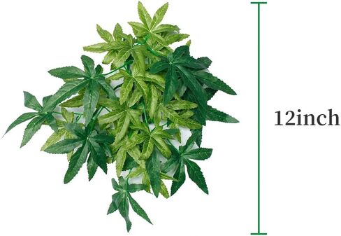 Dsoar 40cm/16in Aquarium Decorations Plants Artificial Plant Fake Plastic Water Grass Plants for Fish Tank Aquarium Decor Artificial Hanging Plants in Kuwait