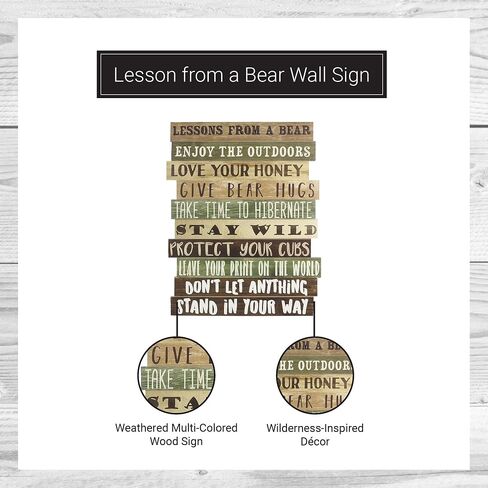 Young's Inc. Wall Sign - Cabin Wall Art for Home and Apartment - Hanging Decor for Bedroom, Kitchen, Office, and Bathroom - 16" H x 12" W in Saudi Arabia