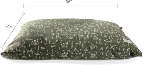 Fringe Studio "Camping Olive" Large Pillow W/Poly Fill (225010) in Kuwait
