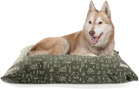 Fringe Studio "Camping Olive" Large Pillow W/Poly Fill (225010) in Kuwait