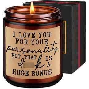 LEADO Candles, Funny Gifts for Men, Valentines Day Gifts for Him, Husband, Boyfriend Gifts - Naughty Anniversary, I Love You, Birthday Gifts for Men, Husband, Boyfriend, Fiance Gifts for Him