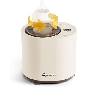 REASONCARE Baby Formula Dispensers & Mixers 3 Gear Mix Milk Evenly Less Bubbles Less Lumps to Avoid Baby Flatulence, Baby Bottle Warmer, Universal for All Bottles in Saudi Arabia