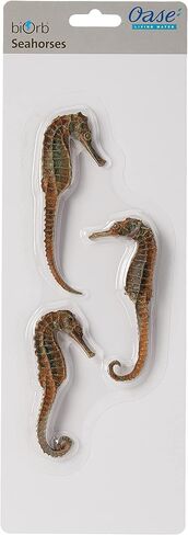 biOrb Seahorse Set of 3, Durable Seahorse Replicas, Beige, Aquarium Decorations in Saudi Arabia